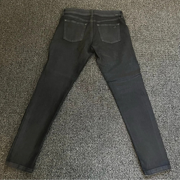 DL1961 Emma Skinny Low Rise Instasculp Black Jeans Sz 29 - Picture 3 of 15